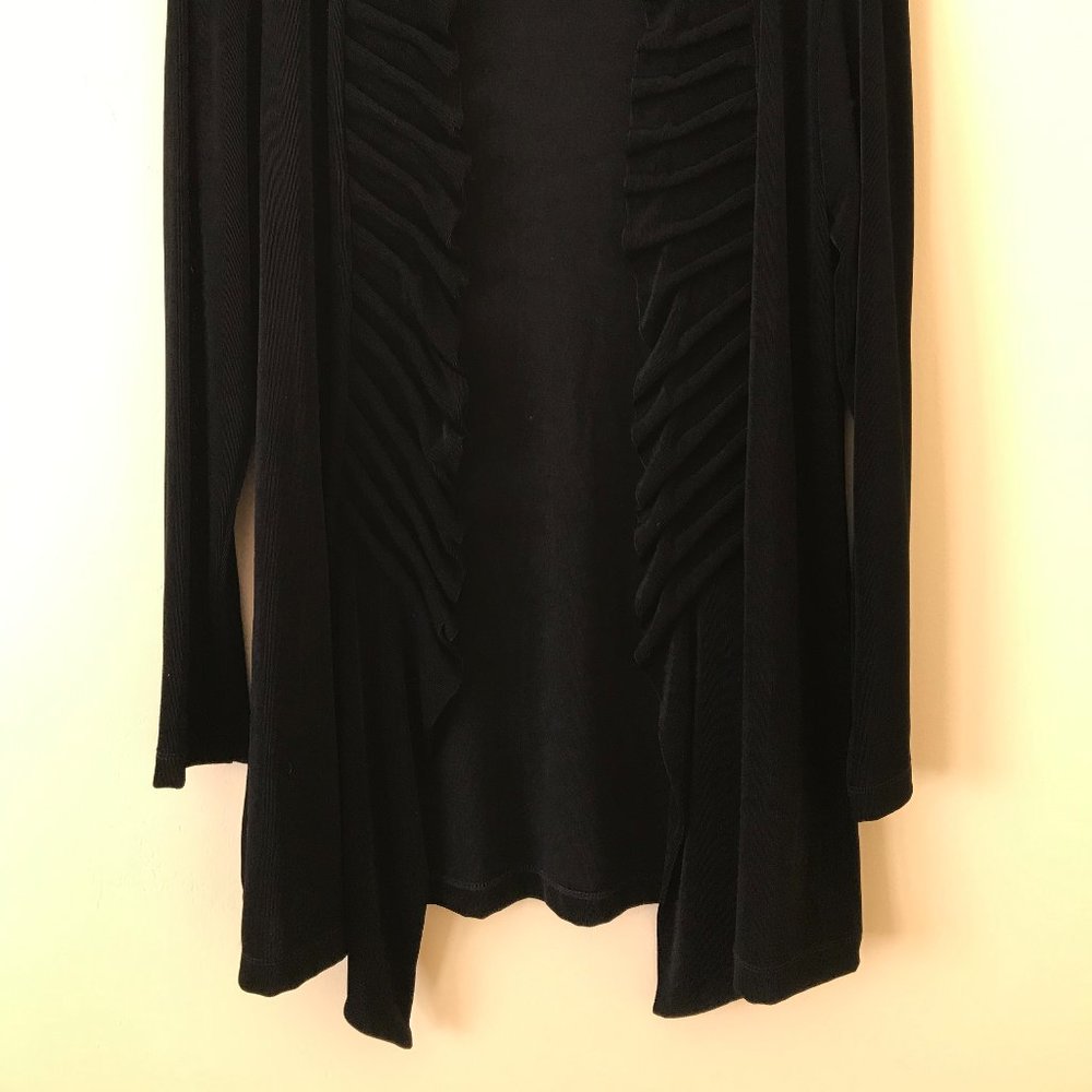 Chico's Sz1 Travelers Jacket Cardigan Coverup - Picture 2 of 9